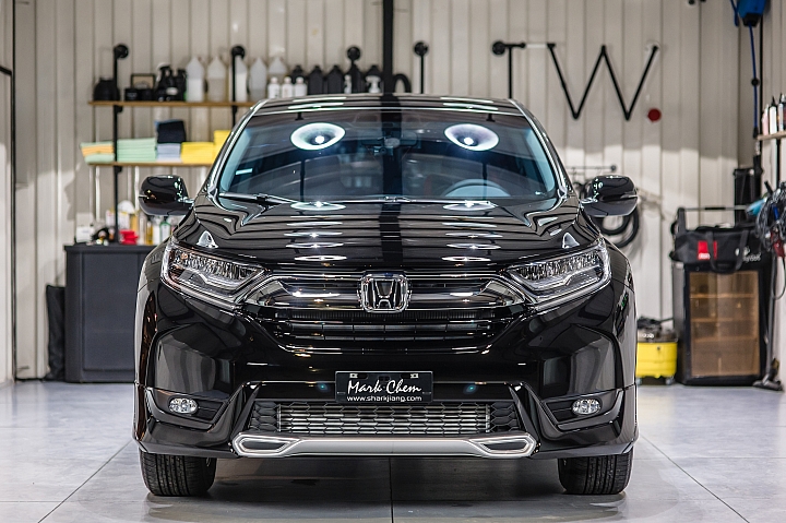 CRV 5 小黑開箱（有圖文字少）更新小黑上大腳
