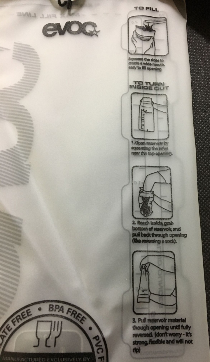 【開箱】EVOC HYDRATION BLADDER 2L 水袋
