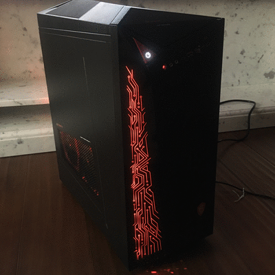 [開箱]MSI INFINITE A 炫光桌機