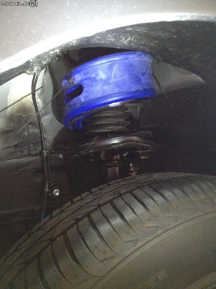 2017altis 精緻 自行塗上防鏽漆 加裝避震強化止震膠緩衝墊 噴上輪供隔音膠