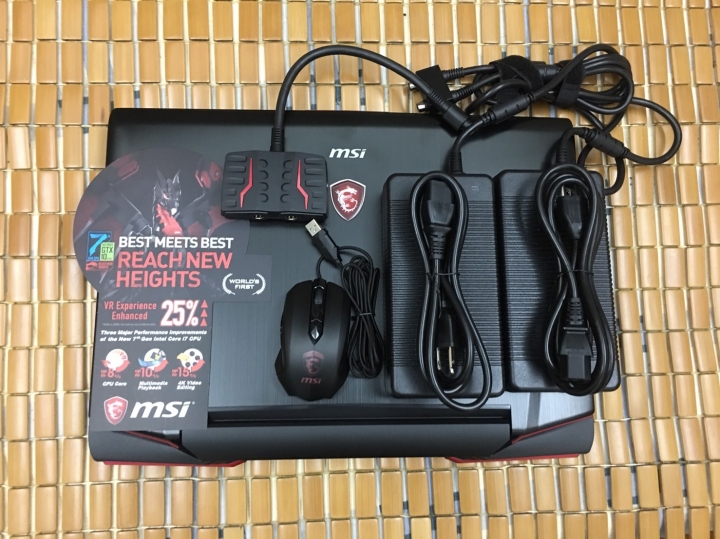 [開箱]  MSI GT83VR 7RF Titan SLI 效能怪獸 (附上黑色沙漠等實際遊戲測試影片)