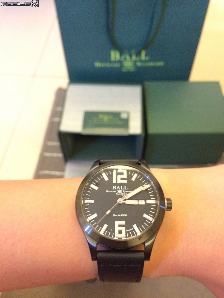 BALL Engineer III king 碳化鈦黑錶盤 43mm 微開箱