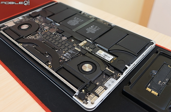 [分享] 升級後又是一條好漢之2015 MacBook Pro無痛擴容