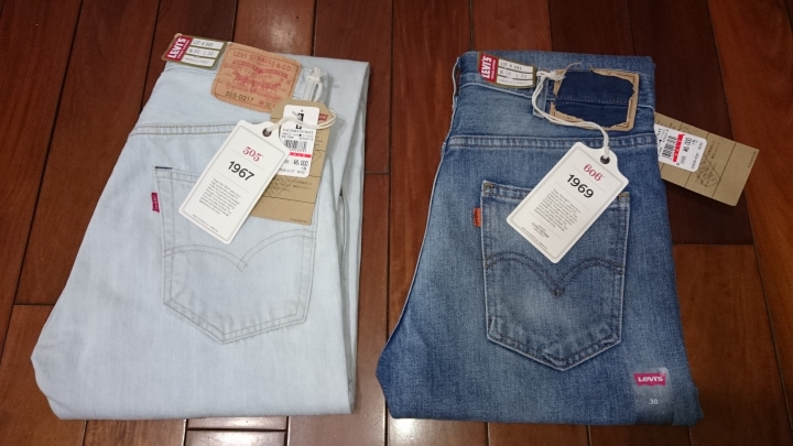 [開箱] Levi's 美國製 VS 日本製
