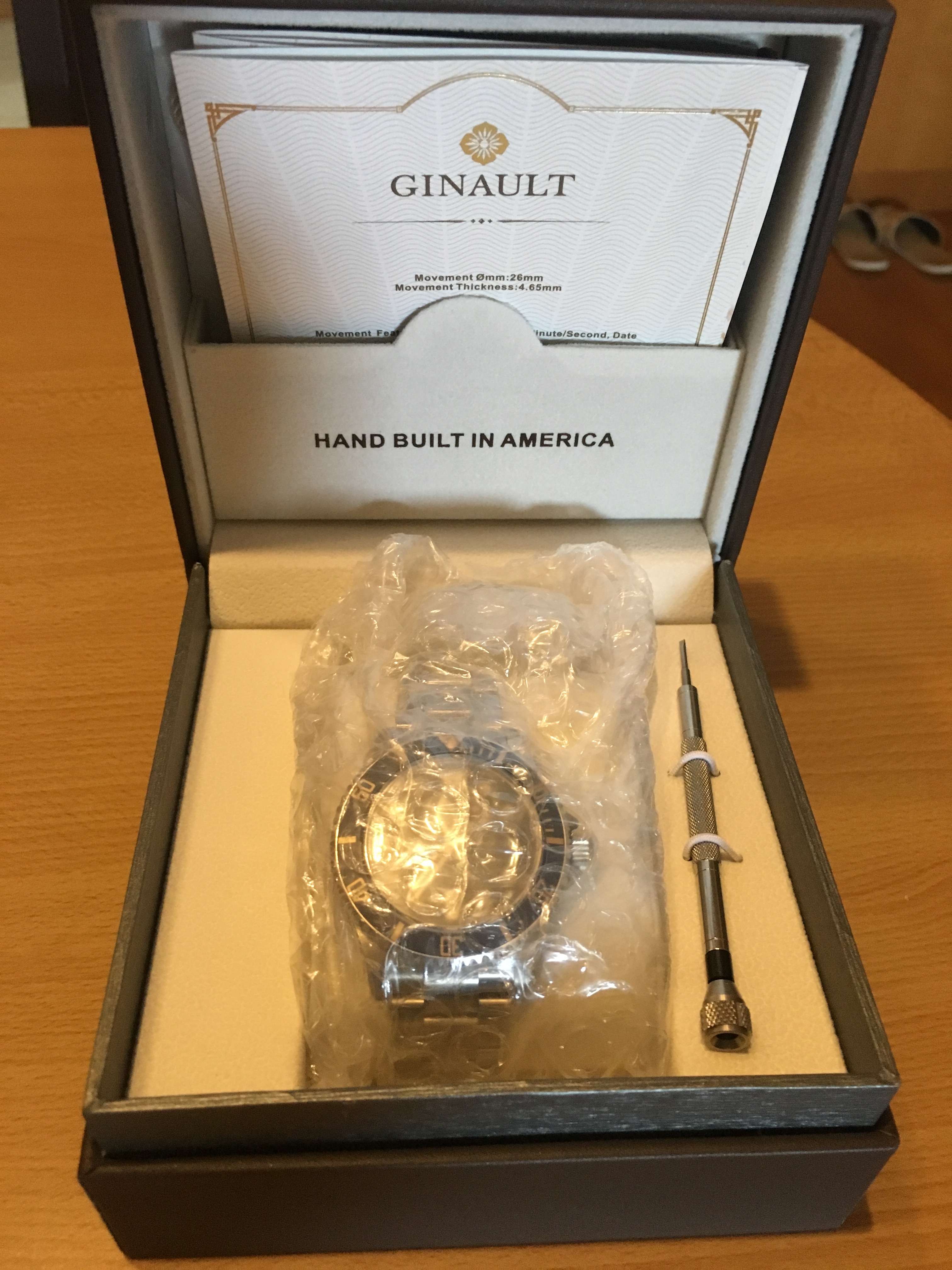 ［微開箱］Ginault Ocean-Rover 181270GSLID