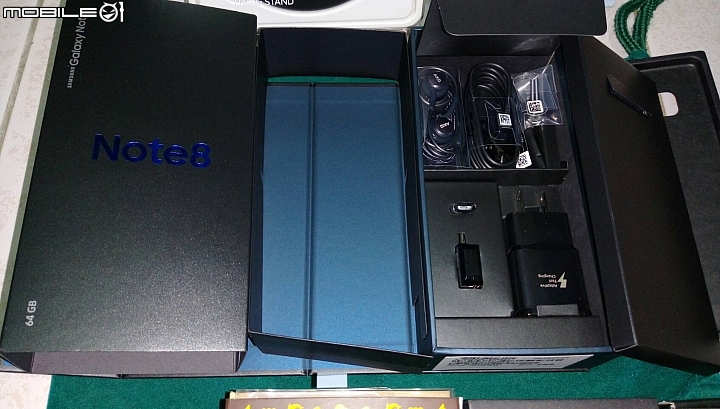 NOTE8簡易開箱