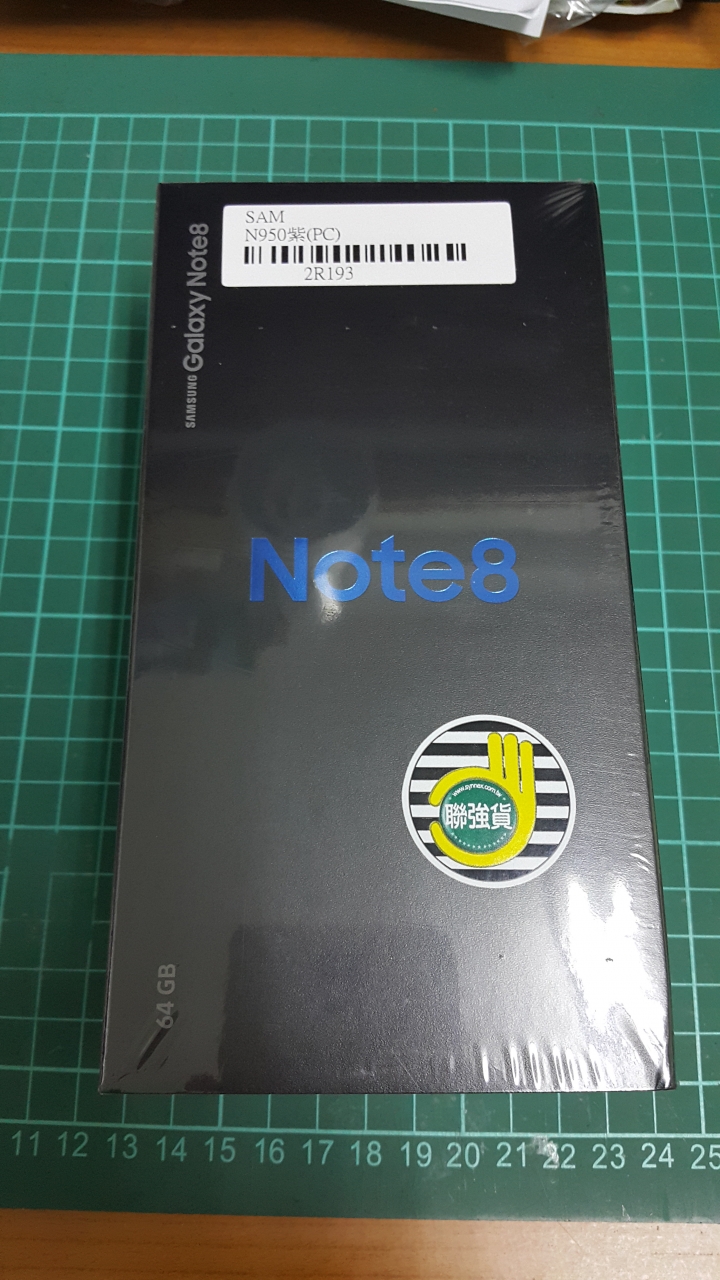 收到Note8了