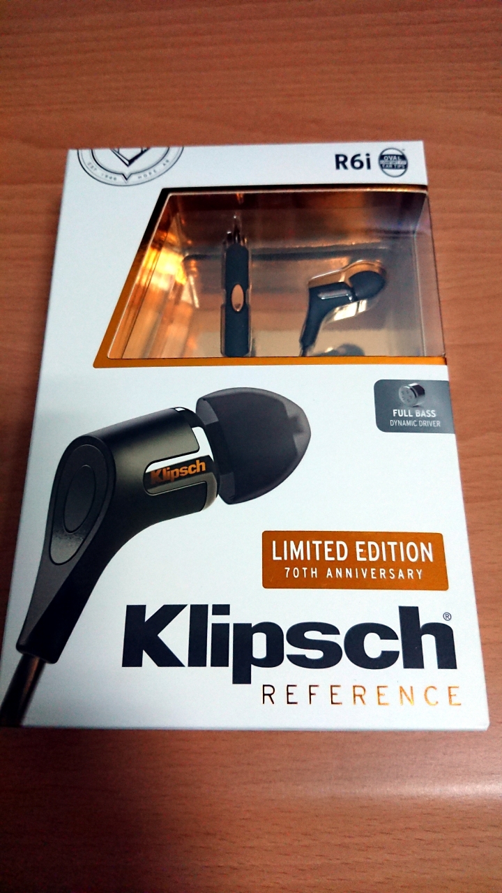 Klipsch R6i 70th ANNIVERSARY 限定版耳機開箱分享