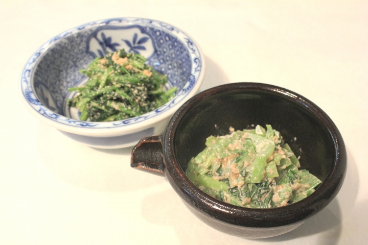 【我家餐桌上的日本料理之四】 美味且營養滿分的芝麻涼拌菠菜