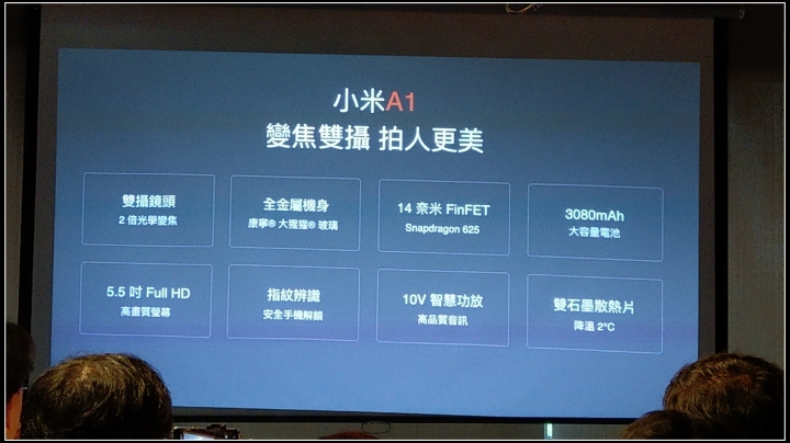 小米A1手機體驗會心得分享 (台北場)