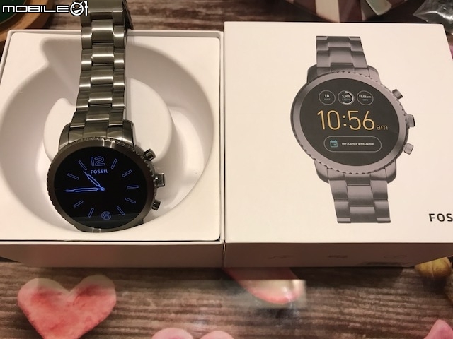 FOSSIL Q Explorist鐵灰色開箱