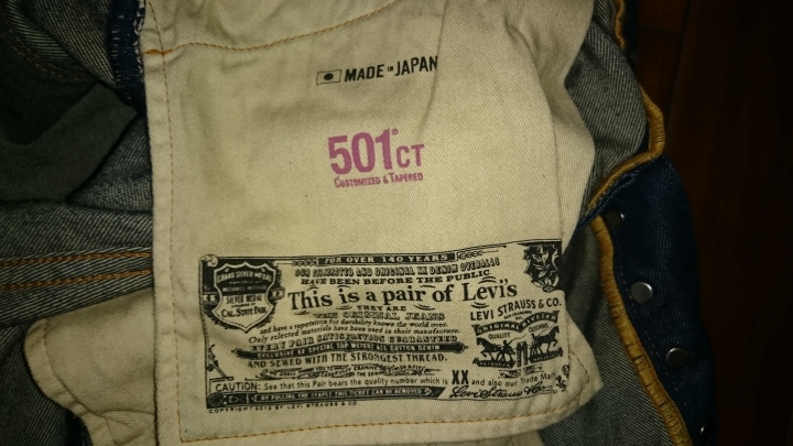 [開箱] Levi's 美國製 VS 日本製