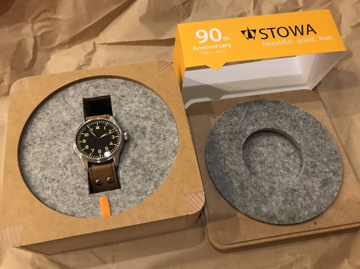 德國B-uhr五廠之Stowa 90週年紀念Flieger 40 Handaufzug飛行員