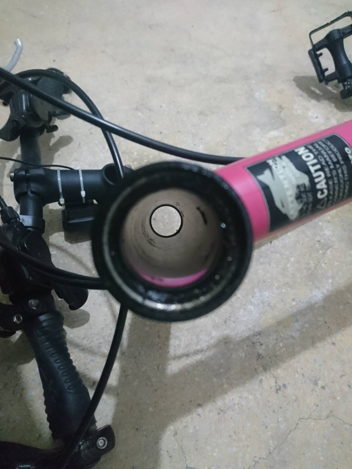 小徑車換前叉頭碗問題求救！
