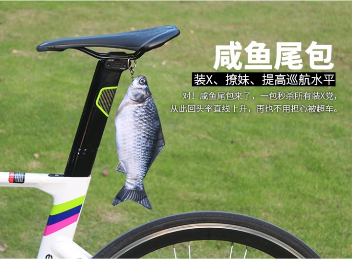 掛一尾咸魚在車尾 !