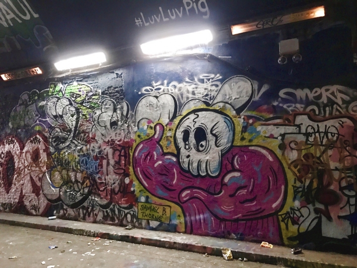 【London.走跳】英國倫敦秘密塗鴉隧道-西敏寺 大笨鐘 倫敦眼之散步地圖