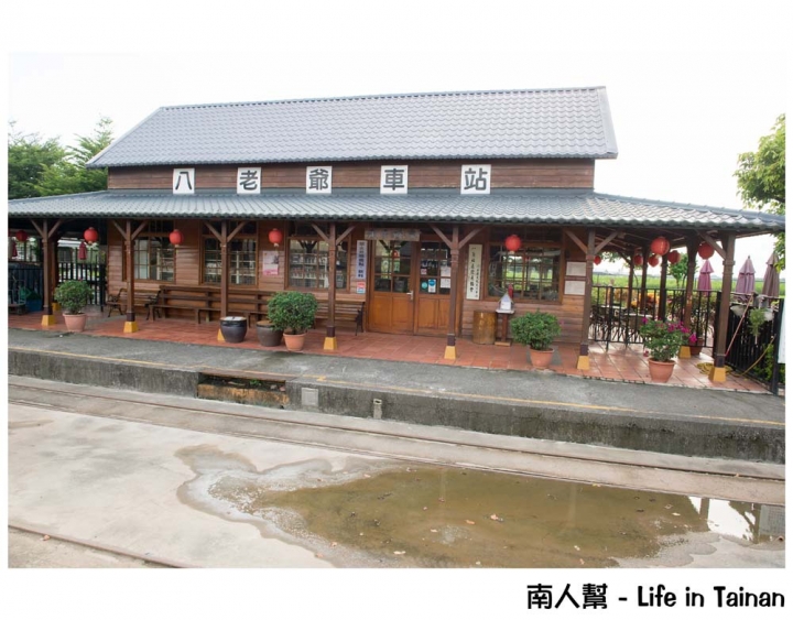【台南柳營-景點】體驗鐵道文化｜搭乘五分車｜欣賞兩旁柳營鄉純樸農村景色 ~ 八老爺車站-乳牛的家