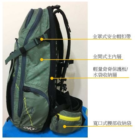 【開箱】經典中的經典~ EVOC FR SUPERTRAIL BOLIVIA 20L 護脊背包