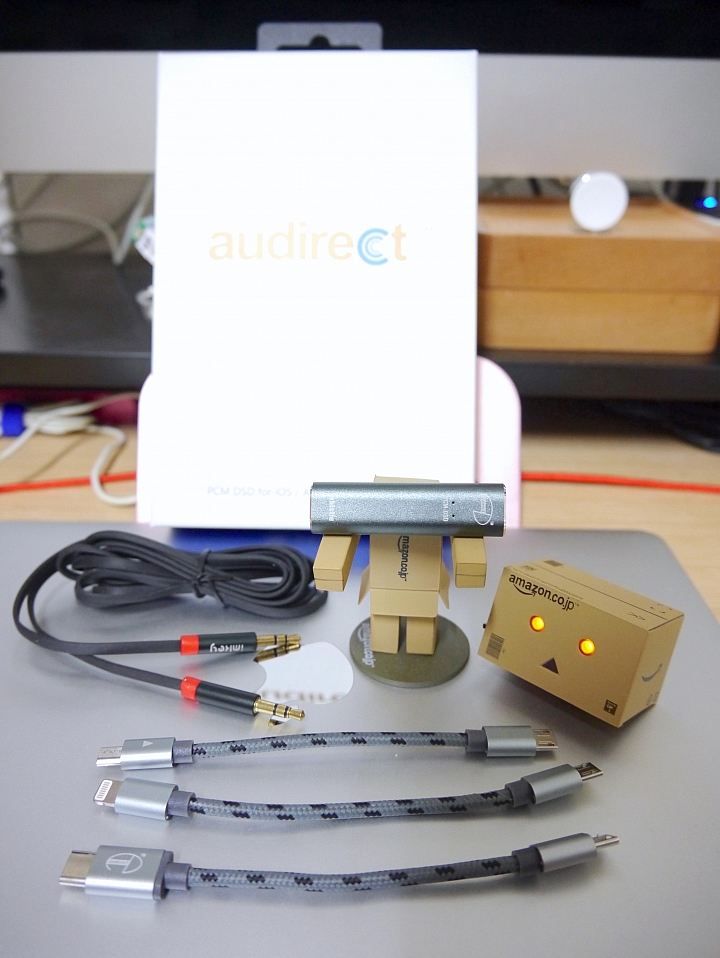 [開箱評測]Audirect Hi-res DSD DAC ～隨身耳擴～手機聽音樂良伴～身長5cm的HIFI小巨人～