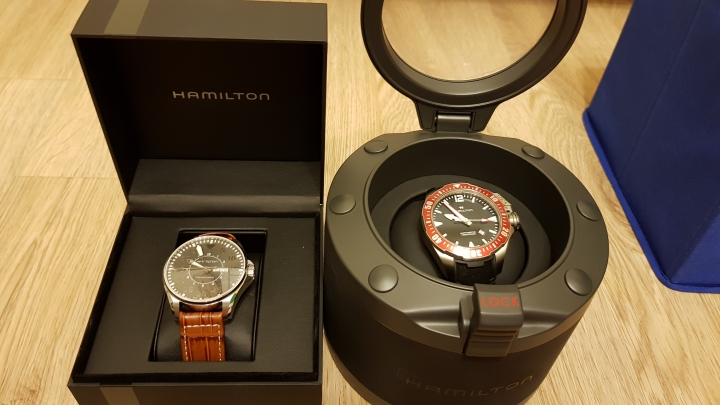 分享入手 46mm錶面  Hamilton機械錶