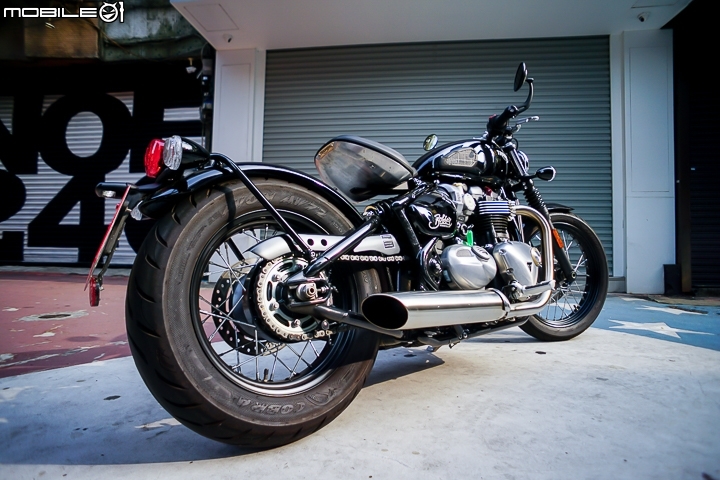 英倫也能美式風 2017 Triumph Bonneville Bobber