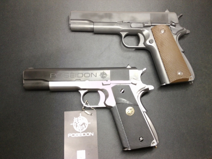 [開箱]海神POSEIDON Custom M1911 Platinum Edition白金限定版