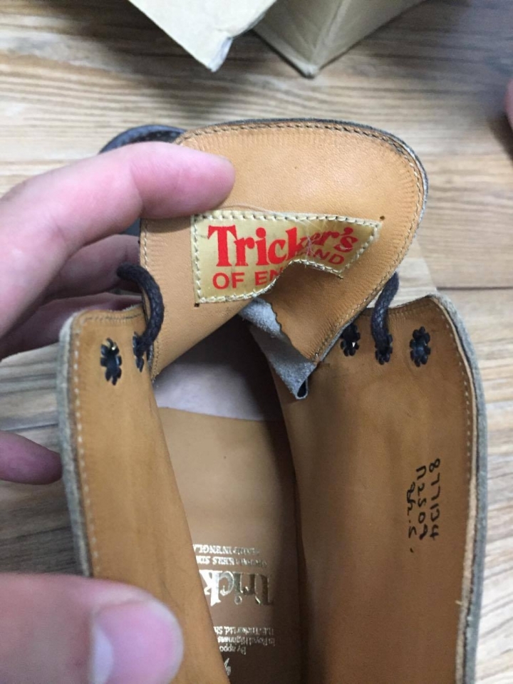 [哪尼開箱] 日本樂天二手 Tricker's stow espresso 驚奇!!!