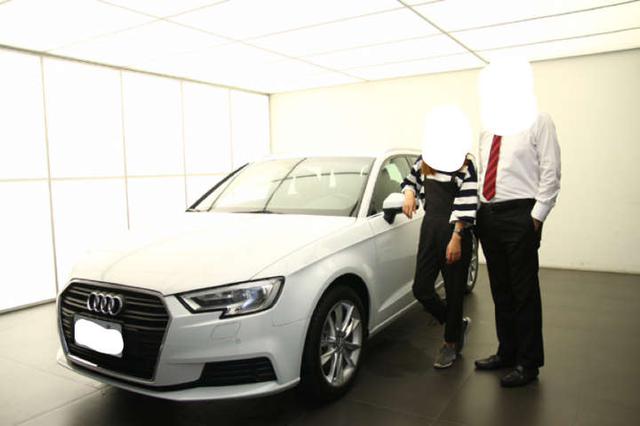 存了多年終於入主Audi A3 Sportback 下雨天也要開箱!!!