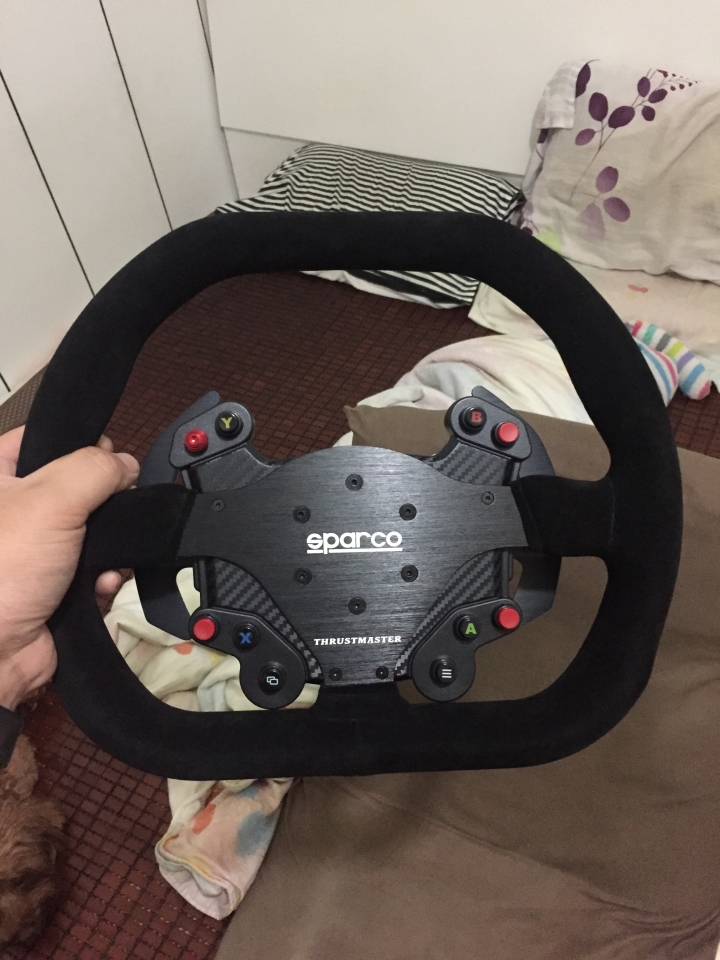 全台首發!!Thrustmaster TS-XW Racer SPARCO p310賽車方向盤+ap2賽車架+Bose QC35消噪耳機+Bose Solo 5 電視音響開箱