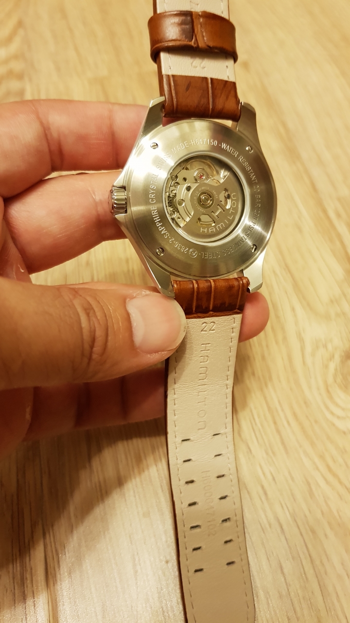 分享入手 46mm錶面  Hamilton機械錶