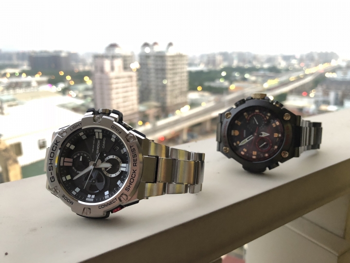 [開箱] G-STEEL 藍牙智慧錶 GST-B100D-1A