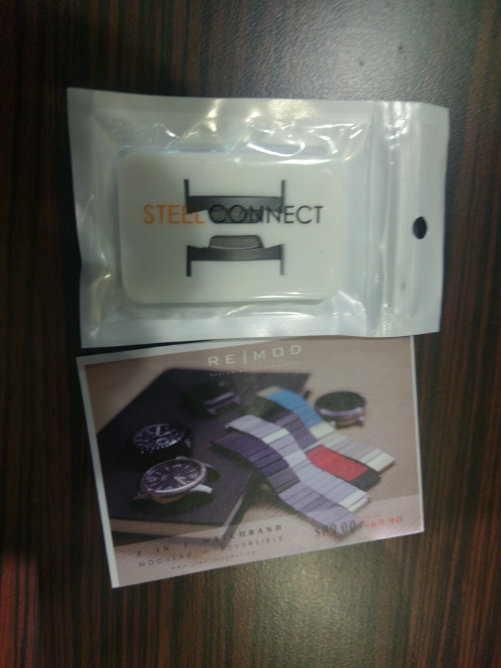 [開箱] Zenwatch 3轉一般錶帶轉接器!!