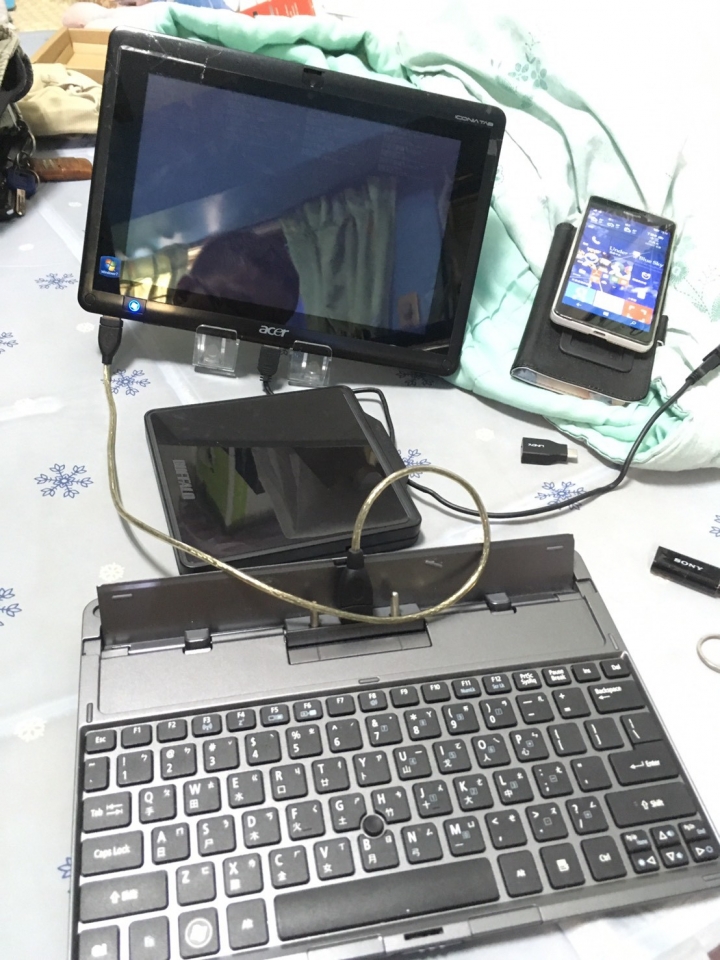 Acer Iconia w500 洗機失敗求助