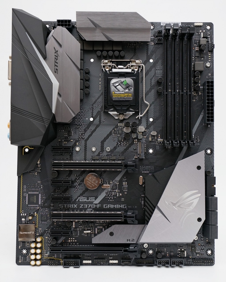 ASUS ROG STRIX Z370-F GAMING 功能完備 電競神采 Z370敗家之選