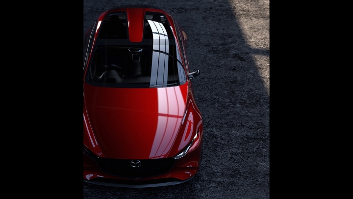 新一代Mazda 3概念車-Mazda 魁 Concept