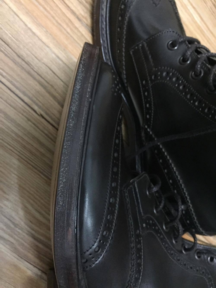 [哪尼開箱] 日本樂天二手 Tricker's stow espresso 驚奇!!!