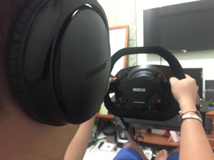 全台首發!!Thrustmaster TS-XW Racer SPARCO p310賽車方向盤+ap2賽車架+Bose QC35消噪耳機+Bose Solo 5 電視音響開箱