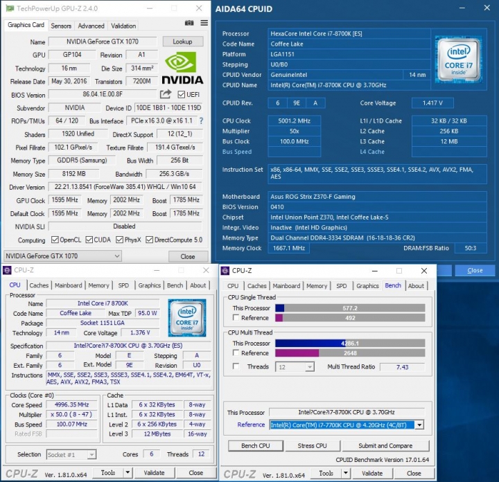 ASUS ROG STRIX Z370-F GAMING 功能完備 電競神采 Z370敗家之選