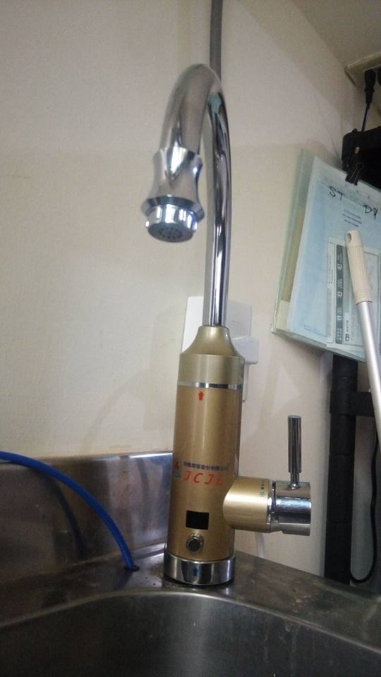 (開箱)即熱恆溫電熱水龍頭