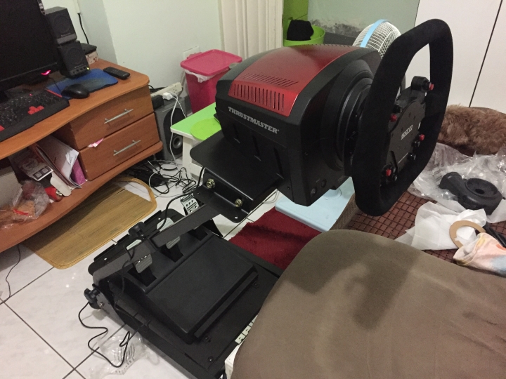 全台首發!!Thrustmaster TS-XW Racer SPARCO p310賽車方向盤+ap2賽車架+Bose QC35消噪耳機+Bose Solo 5 電視音響開箱