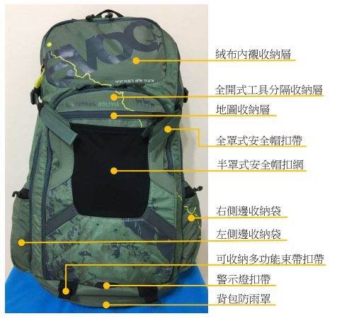 【開箱】經典中的經典~ EVOC FR SUPERTRAIL BOLIVIA 20L 護脊背包