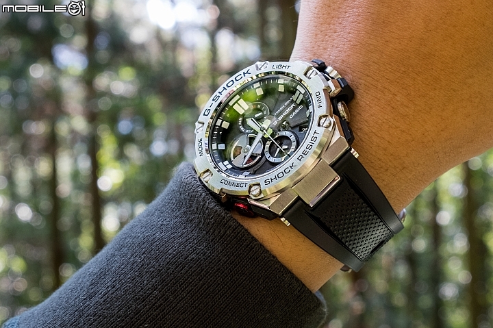 延續金屬質感！CASIO G-STEEL GST-B100-1A 搭載「太陽能電力 x 藍牙連線」讓功能更全面！