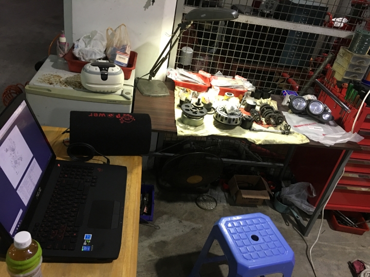 2016 YAMAHA FZR150 復活紀錄(圖多/縮時攝影)