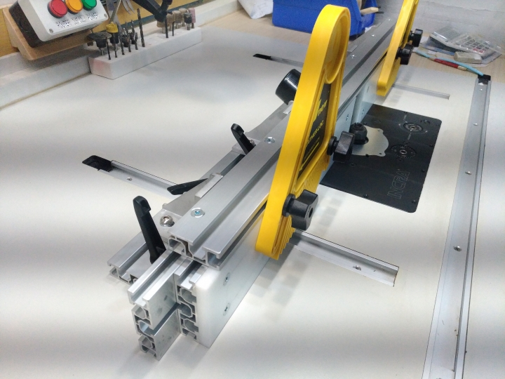 路達桌靠山(router table fence)製作