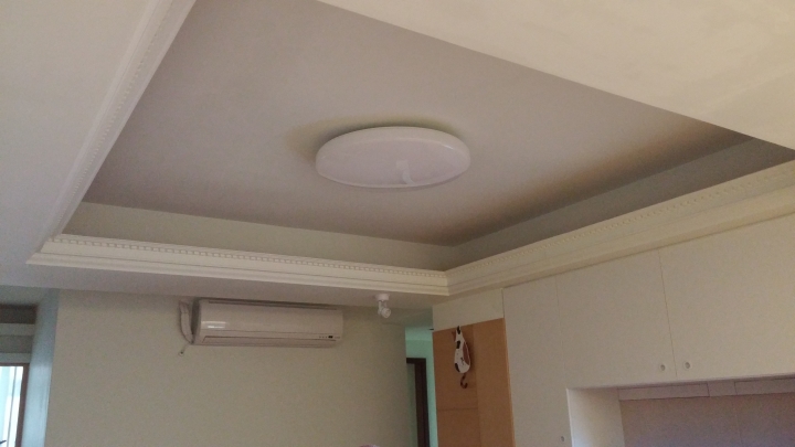 智能家居 Yeelight皎月LED吸頂燈 開箱 實裝110V電壓