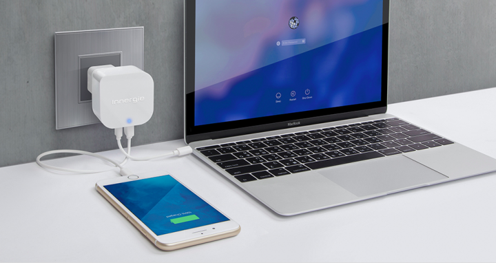 想要macbook跟iphone一起充電