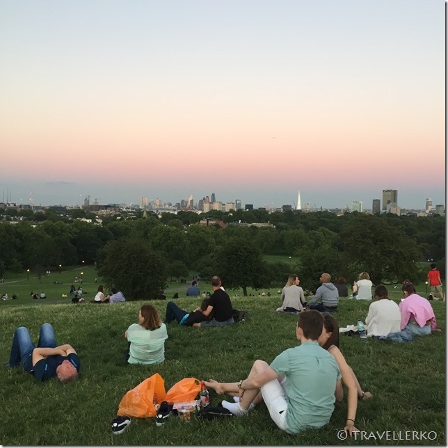 【倫敦‧景點】櫻草丘 Primrose Hill:一眼收盡倫敦天際線的完美日落景點(影片)