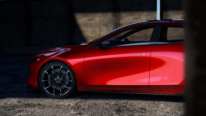 新一代Mazda 3概念車-Mazda 魁 Concept