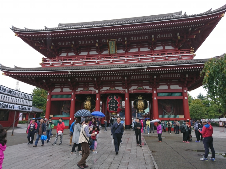 2017斷腿東京自由行第五日(禹田川公園 今取神社 淺草神社  上野動物園， 最終日回程)