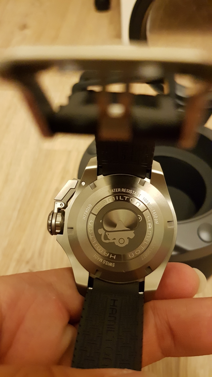 分享入手 46mm錶面  Hamilton機械錶